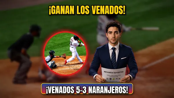 Venados 5-3 Naranjeros: resultado y carreras del juego (28 de octubre)