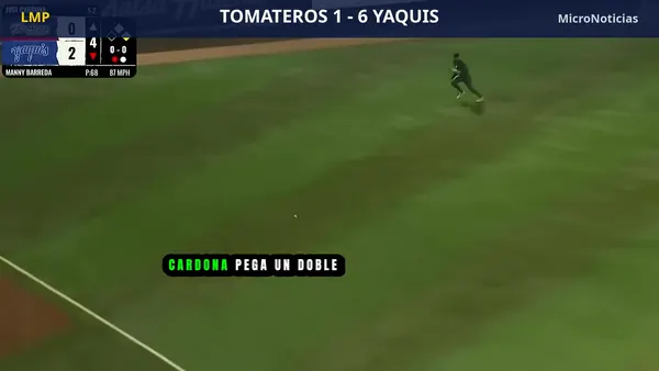 Yaquis 6-1 Tomateros: resumen en video y carreras (27 de octubre)