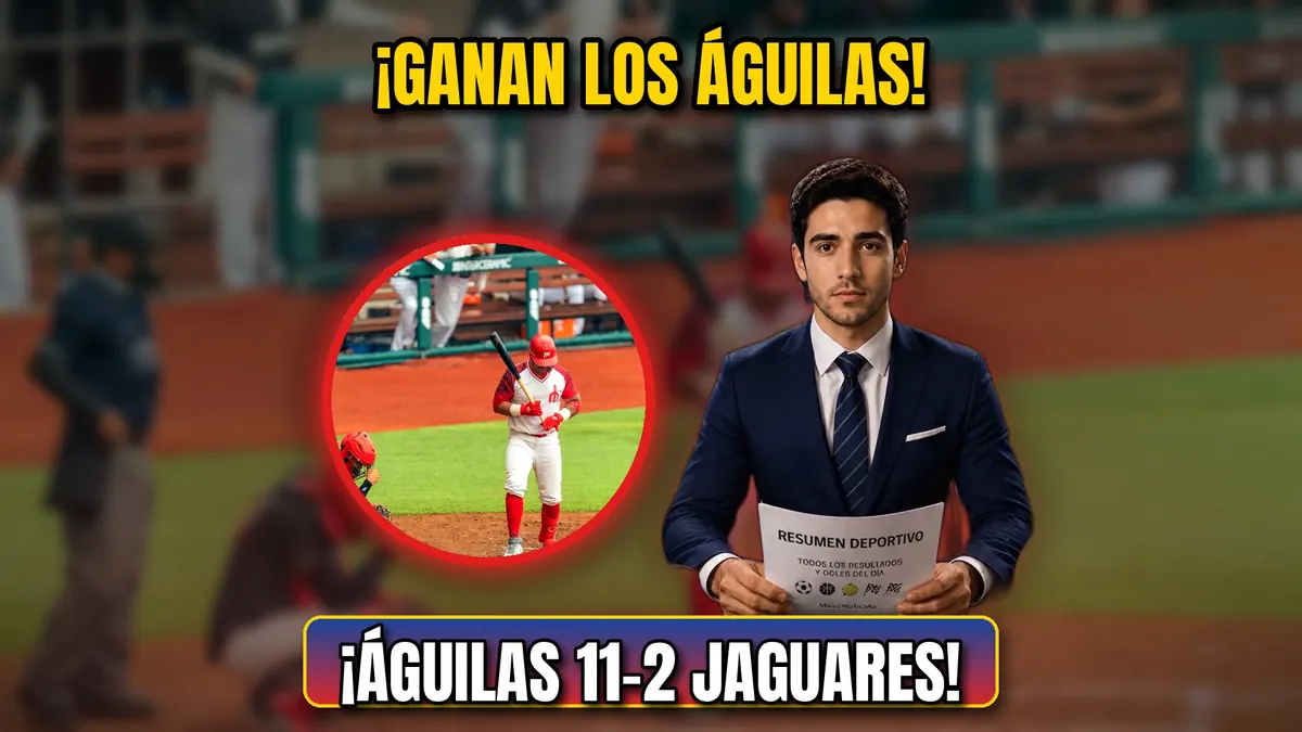 Águilas 11-2 Jaguares: resultado y carreras del juego (29 de octubre)