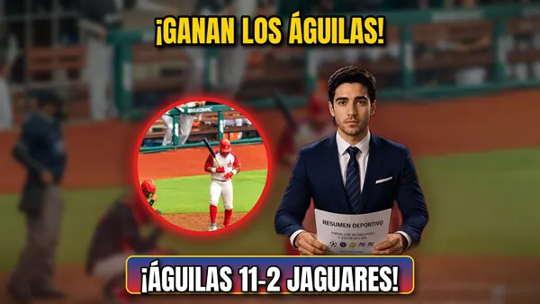 Águilas 12-5 Jaguares: resultado y carreras del juego (29 de octubre)