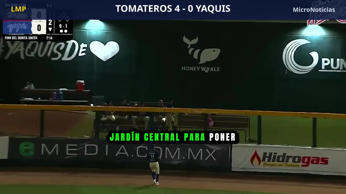 Tomateros 4-0 Yaquis: resumen en video y carreras (28 de octubre)