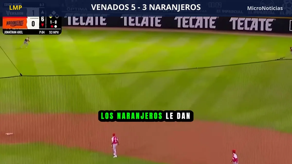 Venados 5-3 Naranjeros: resumen en video y carreras (28 de octubre)