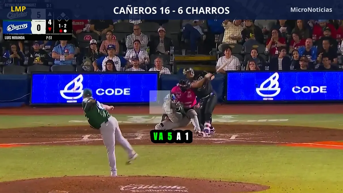 Cañeros 16-6 Charros: resumen en video y carreras (29 de octubre)