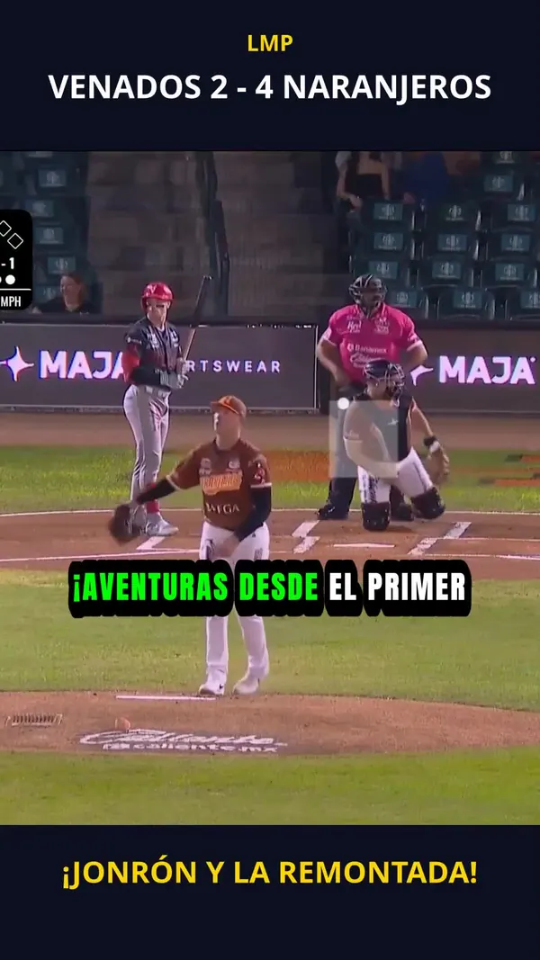 ¡Jonrón y la remontada! | Venados 2 - 4 Naranjeros