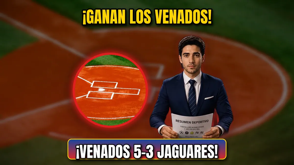 Venados 5-3 Jaguares: resultado y carreras del juego (30 de octubre)