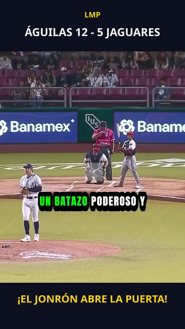 ¡El jonrón abre la puerta! | Águilas 12 - 5 Jaguares