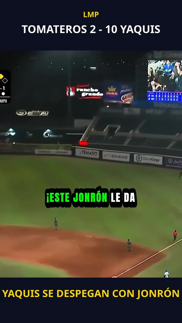 Yaquis se despegan con jonrón | Tomateros 2 - 10 Yaquis